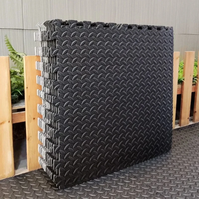 Tapis de Fitness en mousse, 6/12 pièces, Protection du sol, tapis antidérapants imbriqués pour équipement de Fitness à domicile, tapis de Fitness étanche