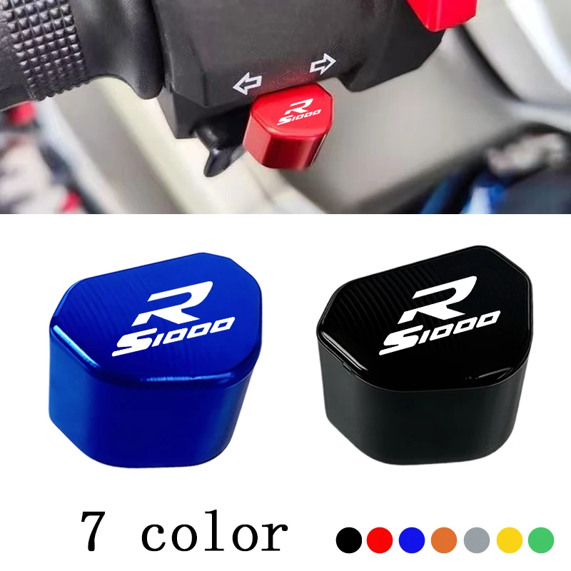 Per BMW S1000R S 1000 R Sport 2017-2023 2024 2025 Tutto L'anno Accessori di Alluminio di CNC Moto Pulsante Indicatori di direzione Interruttore Tappo Chiave