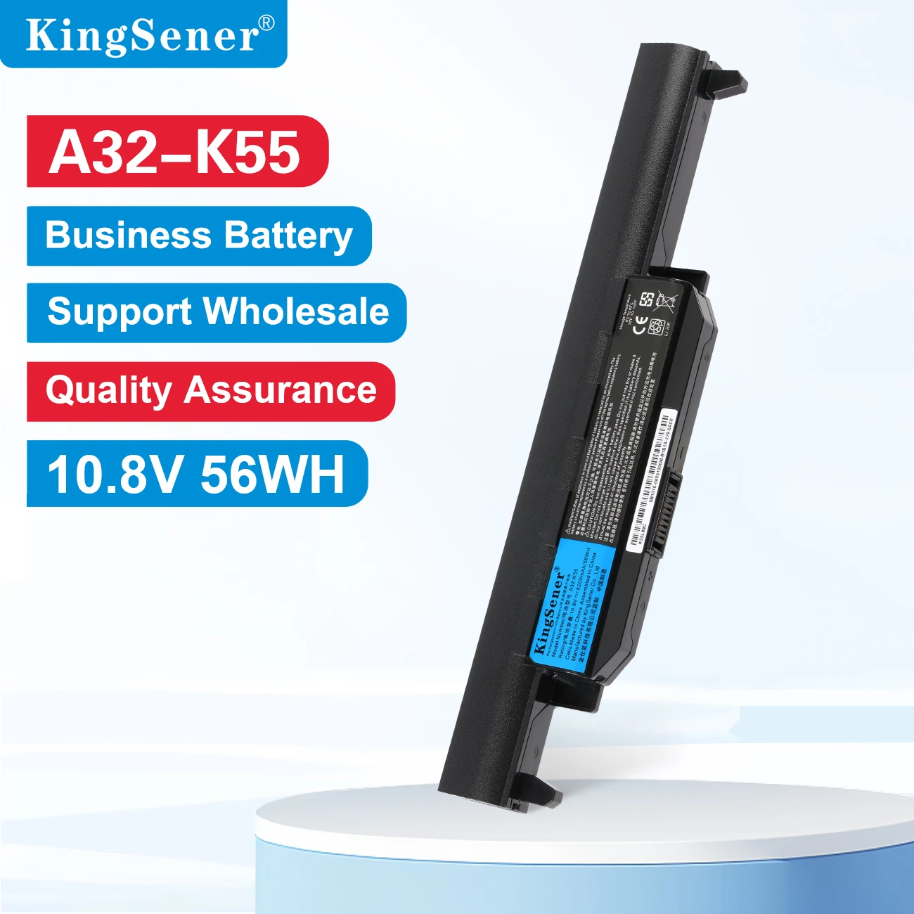 KingSener A32-K55 Laptop-Akku für ASUS X45 X45A X45C X45V X45U X55 X55A X55C X55U X55V X75 X75A X75V X75VD U57 U57A U57VD