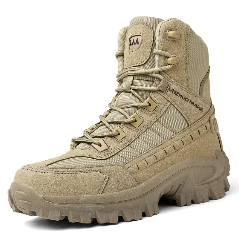 Männer Stiefel High-top Wüste Taktische Stiefel männer Wanderschuhe Im Freien Nicht-slip Dicken sohlen Ankle Boot Männer turnschuhe