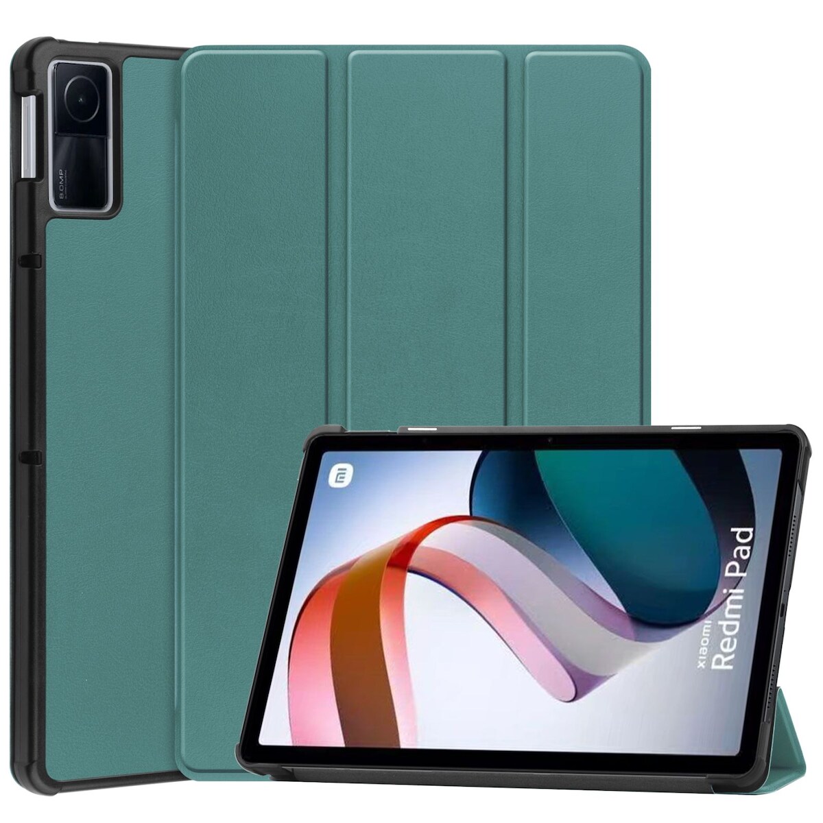 Lobwerk Case für Xiaomi Redmi Pad 2022 I83 10.61 Zoll Schutzhülle Tasche mit Standfunktion und Auto Sleep/Wake Funktion in Grün Image