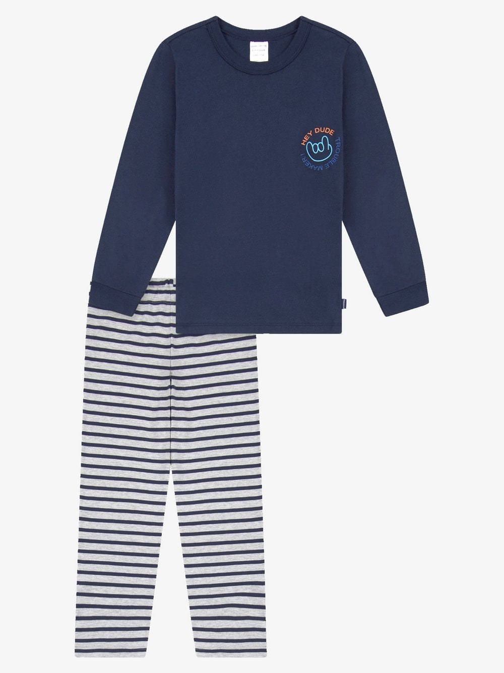 Schiesser Pyjama Jungen marine, 128 Image