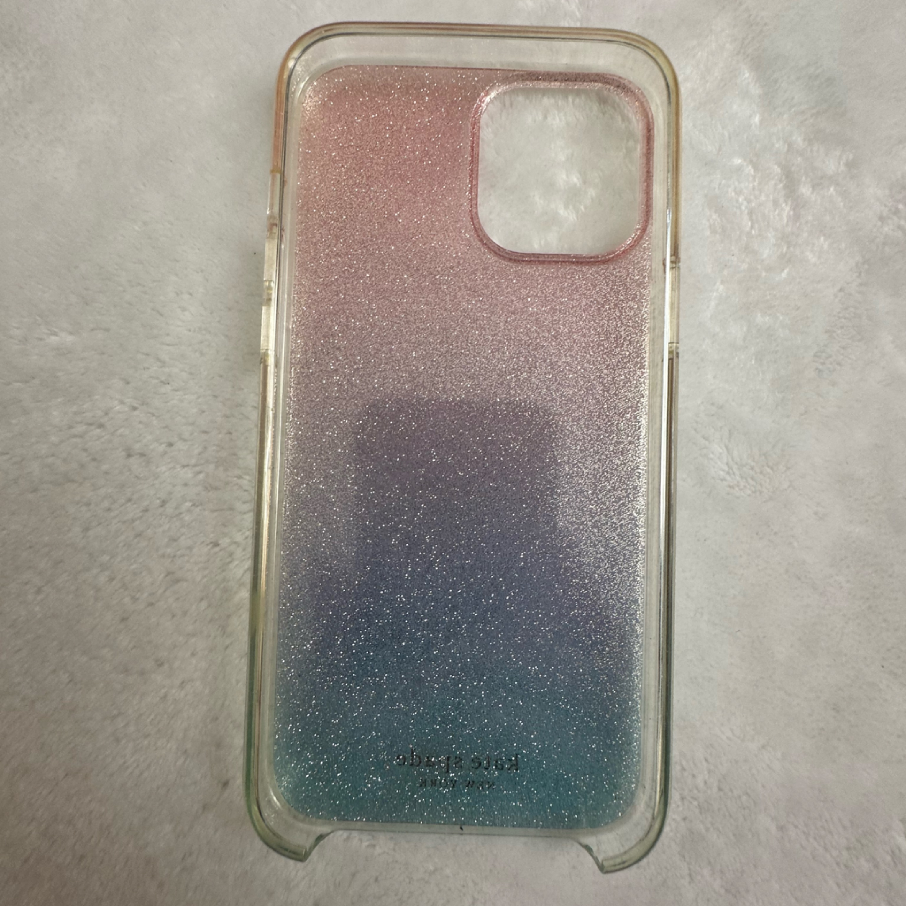 Kate Spade Cell Phones & Accessories | Kate Spade Gradient Glitter Phone Case | Color: Blue/Pink | Size: Os
