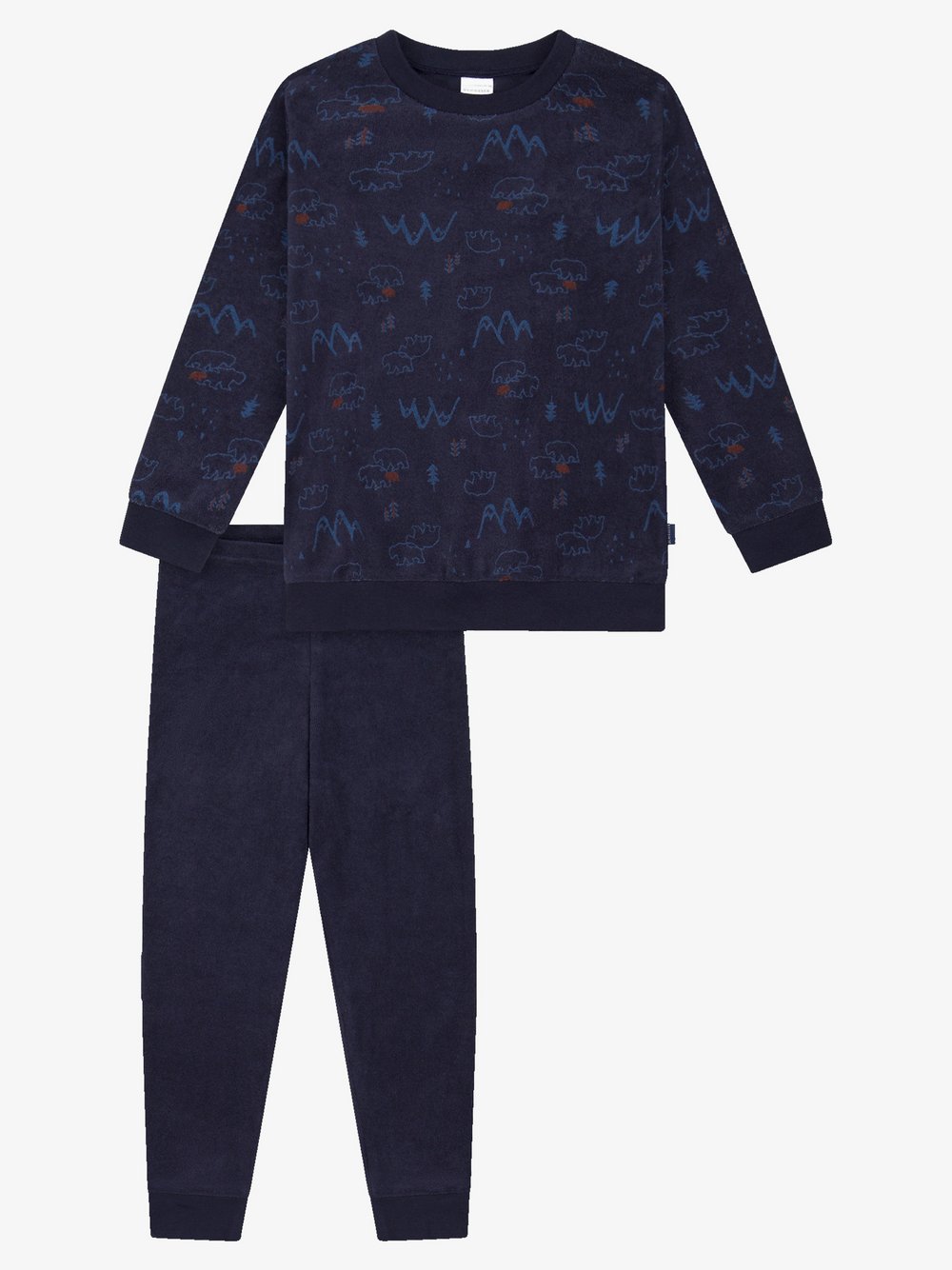 Schiesser Pyjama Jungen marine, 116 Image