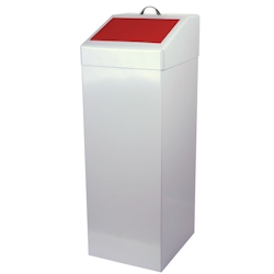 Wertstoffsammler 87 ltr., HxBxT: 90x34x38cm, rot, Marke: Szagato, Made in Germany (Abfalleimer, Abfallbehälter, Mülleimer, Abfallsammler) Image