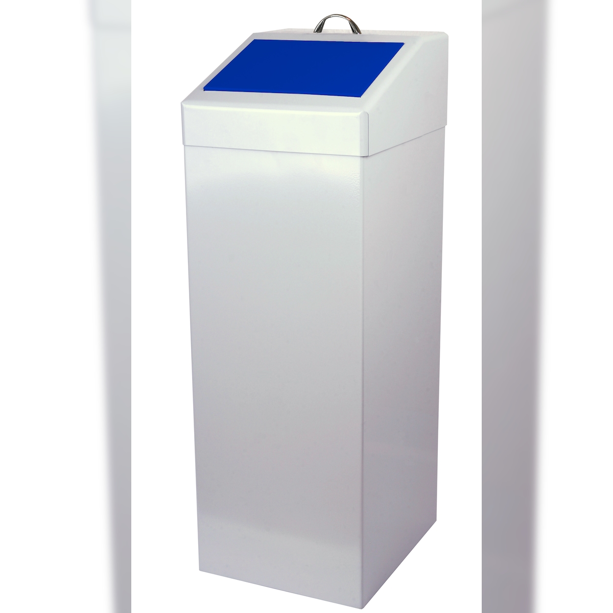 Wertstoffsammler 87 ltr. HxBxT: 95x34x38cm, blau, Marke: Szagato, Made in Germany (Abfalleimer, Abfallbehälter, Mülleimer, Abfallsammler) Image