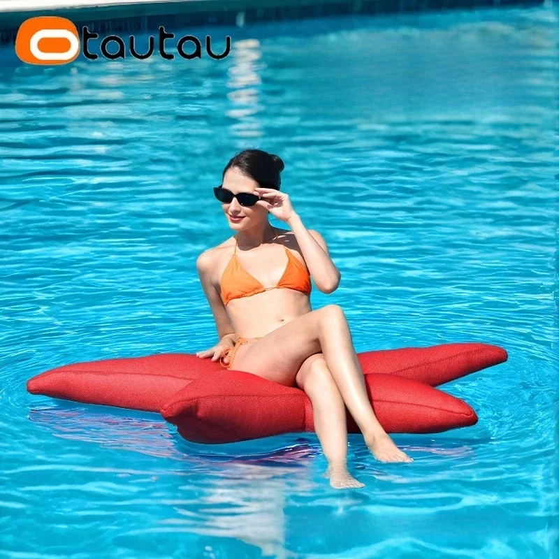 OTAUTAU Schwimmbad Mesh Seastar Sitzsack Abdeckung schwimmt DD199 【Kein Füllstoff innen! Sie müssen selbst den Füllstoff kaufen!】 Image