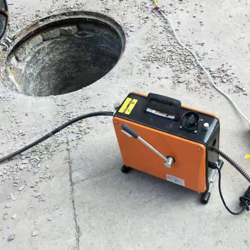 2200 W Automatische Rohr Entsperren Maschine Haushalt Küche Reinigung Dredge Rohr Reiniger Elektrische Rohr Dredge Maschine Image