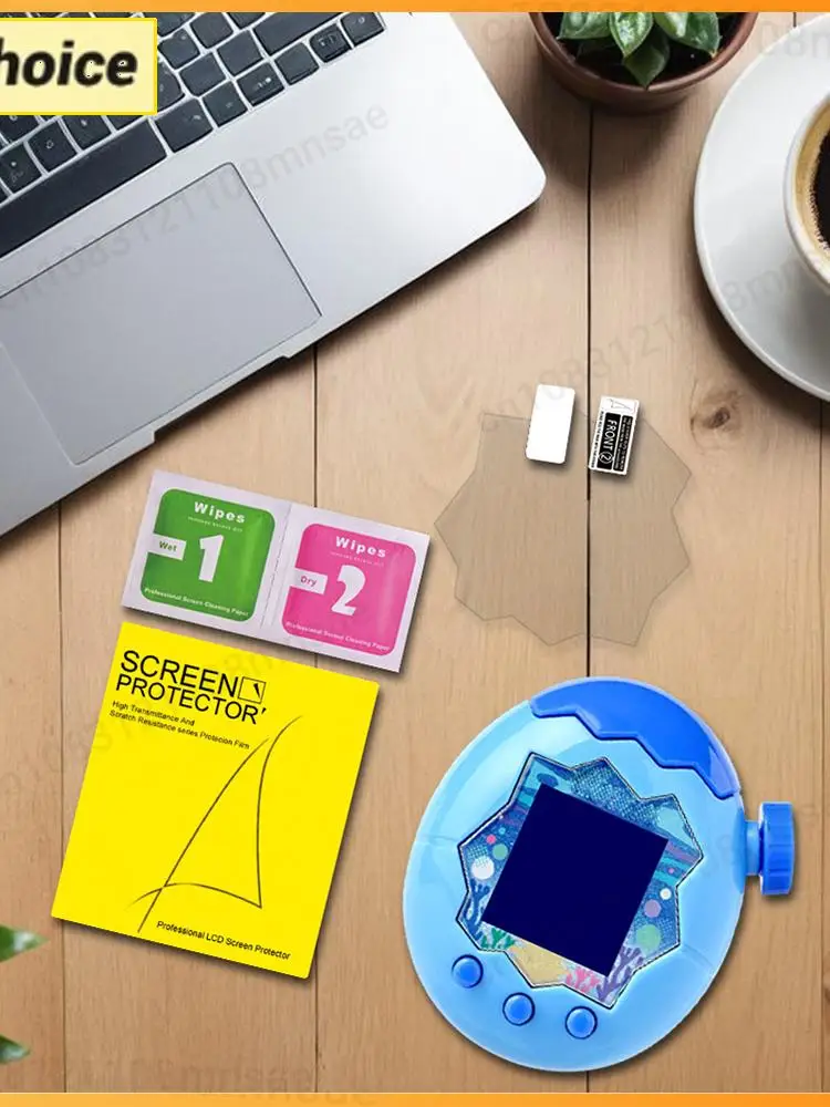 Displayschutzfolie, kratzfeste Filmfolie in Bildschirmgröße, ultradünne Spielekonsolenfolie, kompatibel mit Tamagotchi Paradise Image