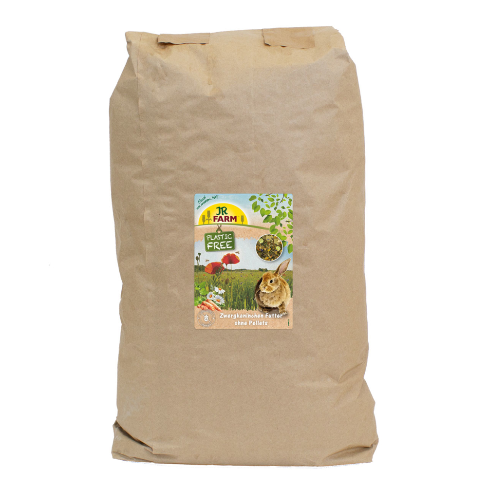5kg JR Farm Plastic Free Lapin nain sans granulés