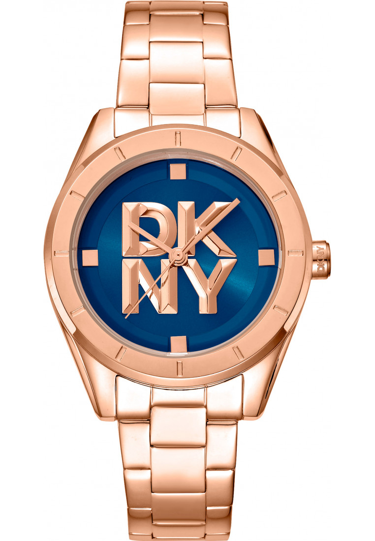 DKNY Womens DK1L016M0075 Ladies Chambers Watch - Rose Gold - One Size | DKNY Sale | Discount Designer Brands