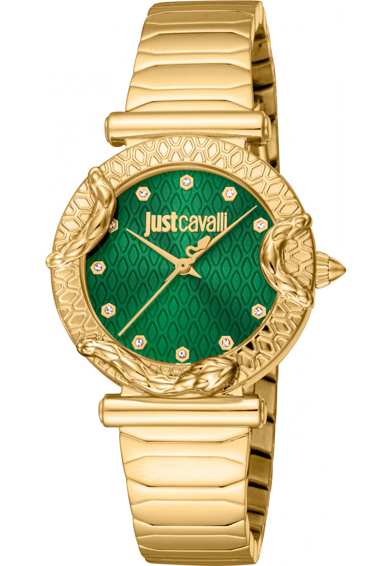 Just Cavalli Womens JC1L234M0235 Ladies Animalier Watch - Gold - One Size | Just Cavalli Sale | Discount Designer Brands