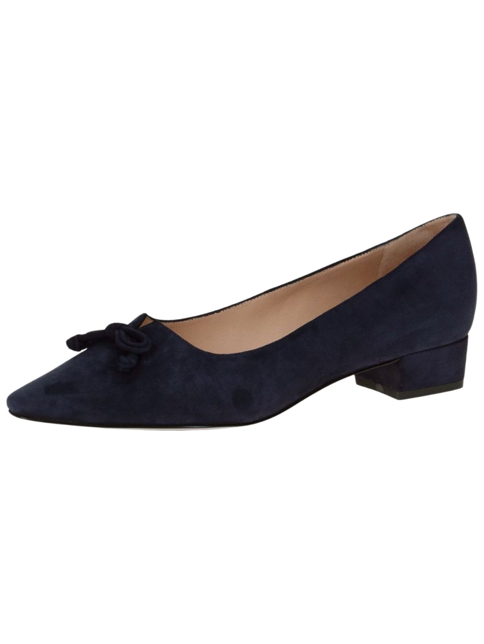 Pumps PETER KAISER "Peter Kaiser Pumps Veloursleder", Damen, Gr. 39, blau (dunkelblau), Veloursleder, Schuhe Pumps