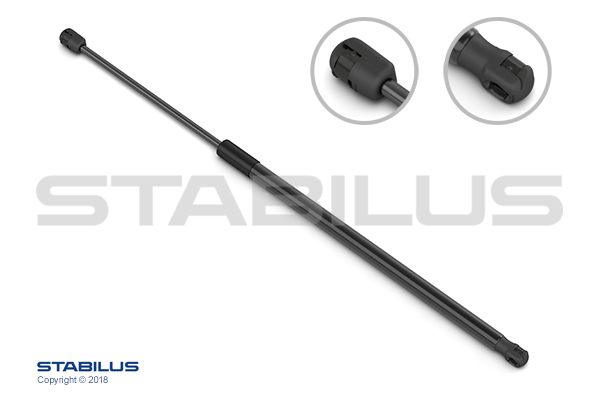 STABILUS Gasfeder, Koffer-/Laderaum 470N für RENAULT 904512361R 371470 Image