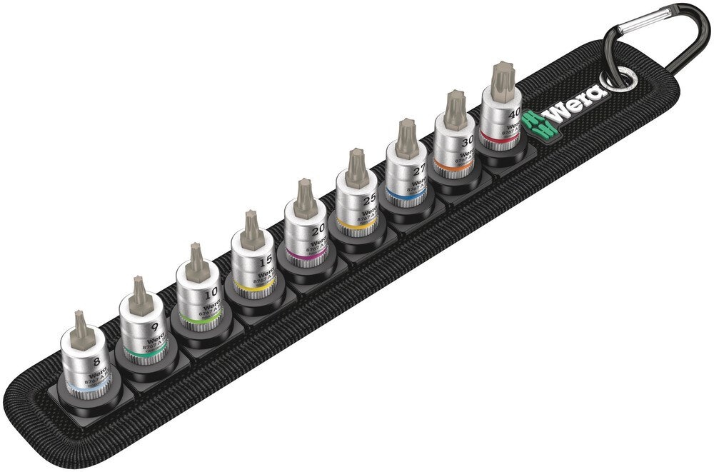 WERA Bitnuss-Satz Torx Belt A 3 Image