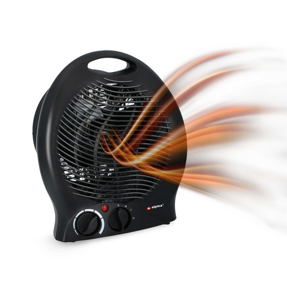Heizlüfter 2000W schwarz alpina Image