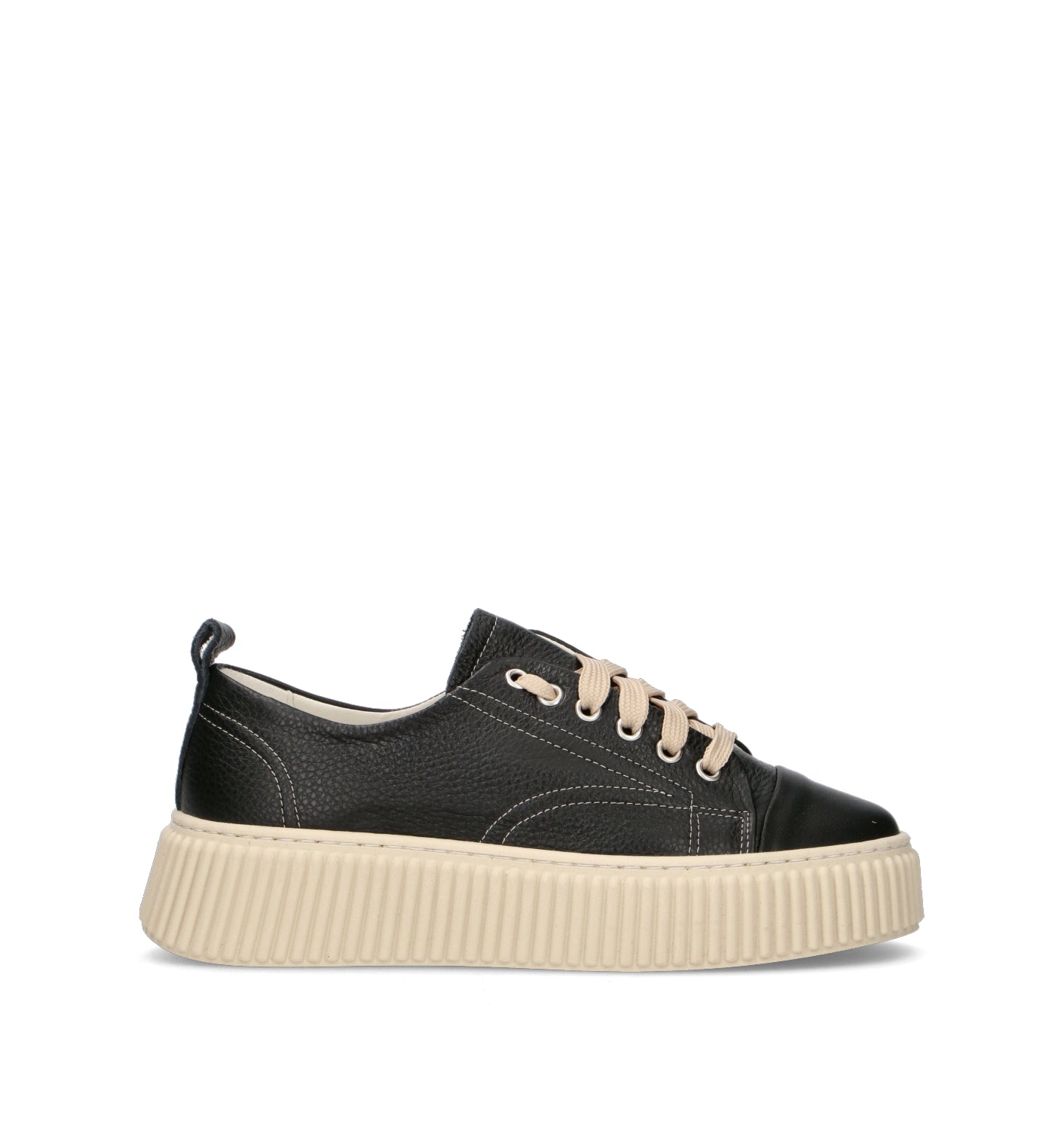 OTTANT8,6 Sneaker donna nera in pelle
