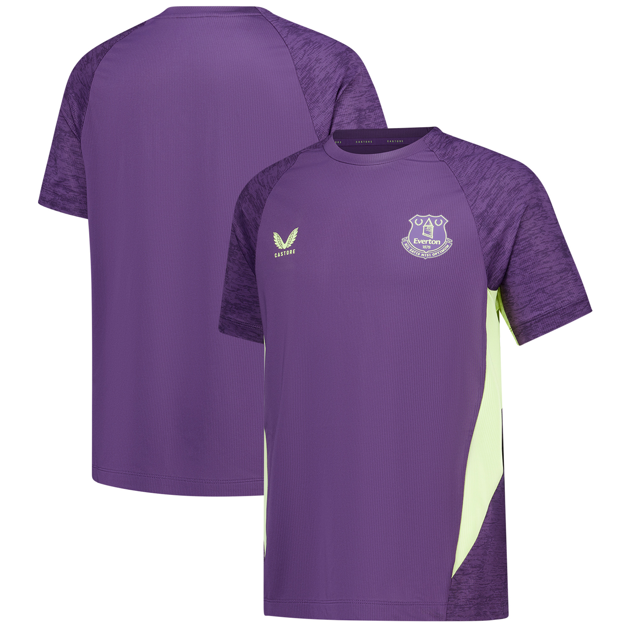 Everton Castore Spieler-Trainingsoberteil – Lila – Kinder Image
