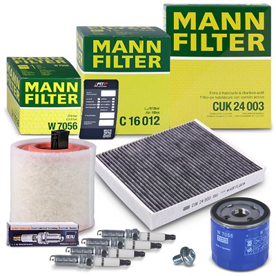 Mann-filter Inspektionspaket Set C [Hersteller-Nr. 40968930] für Opel