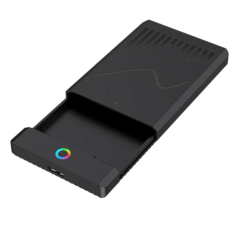 UTHAI 2,5-Zoll-SSD-Gehäuse ohne Werkzeug, USB 3.0/3.1/2.0 Typ-C-Notebook, externe Solid-State-Laufwerksbox für Speichererweiterung Image