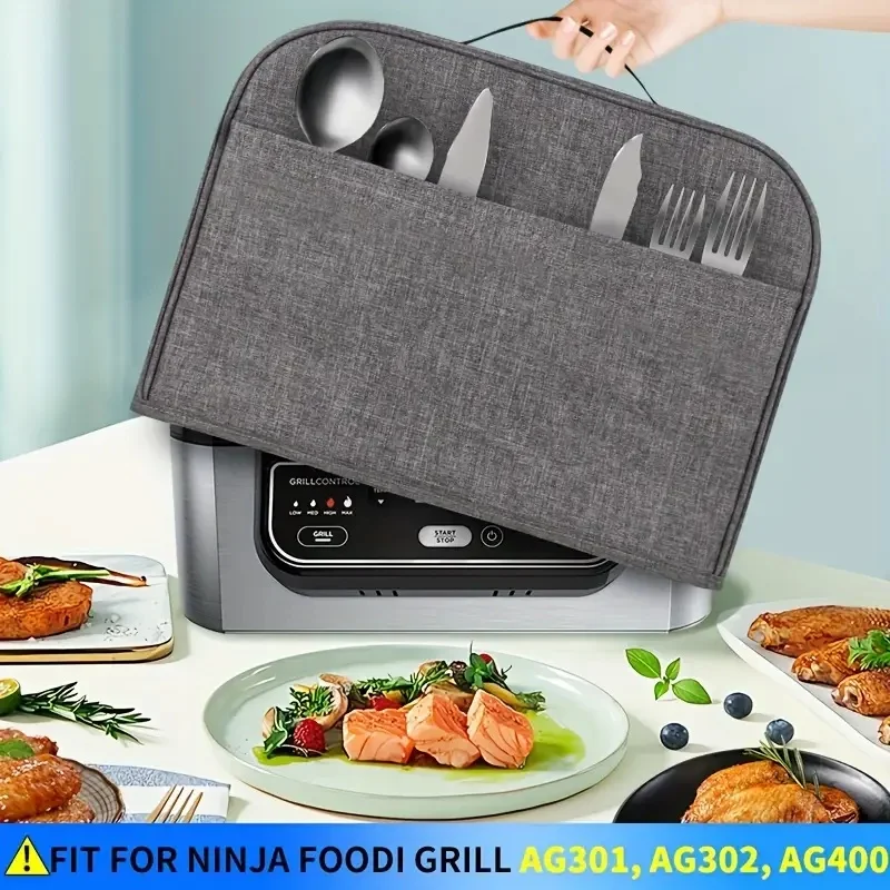 1 Stück Ninja Foodi Grill Staubschutz, kompatibel mit den Modellen AG301/AG302, wasserdichtes Schutzzubehör Image