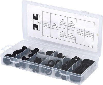 Ks Tools Sortiment Gummi-Durchgangstüllen, 110-tlg [Hersteller-Nr. 970.0050]