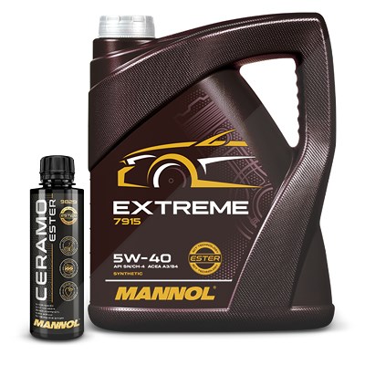 Mannol 5 L Extreme 5W-40 + 250 ml Ceramo Ester GRATIS DAZU [Hersteller-Nr. 40984923] Image