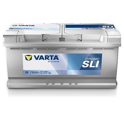 Varta Starterbatterie DYNAMIC SLI 110Ah 920A I1 [Hersteller-Nr. 610402092K262] für Audi, BMW, Citroën, Fiat, Hyundai, Iveco, Land Rover, Maxus, Nissan Image