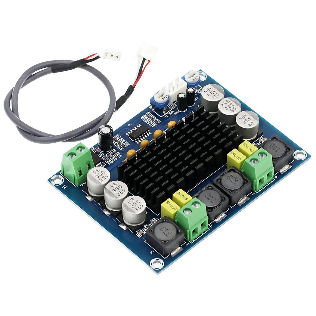 XH-M543 Hochleistungs-Digitalverstärkerplatine TPA3116D2 Audioverstärkermodul Zweikanal 2x120W Image