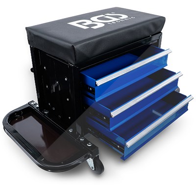 Bgs Werkstatt-Rollsitz - mit 3 Schubladen [Hersteller-Nr. 2859]