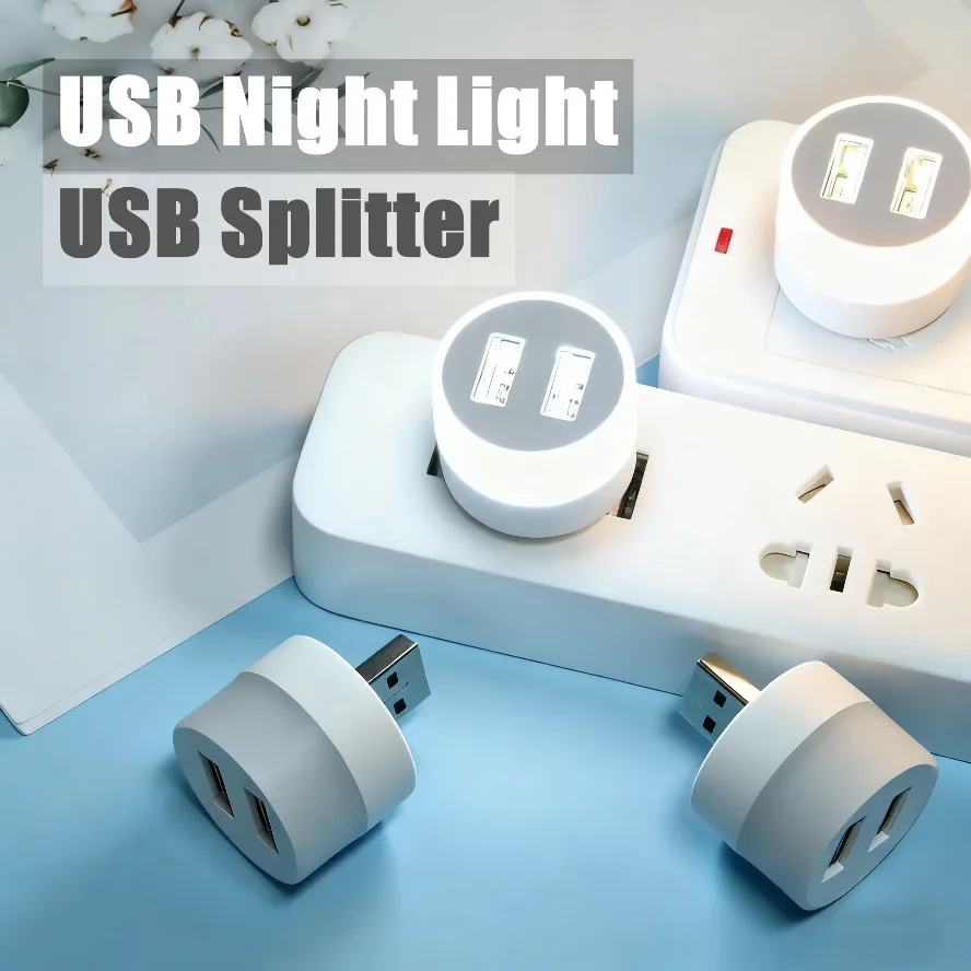 Double lumière USB LED lampe de livre Protection des yeux lampe de lecture ordinateur lampe de lecture puissance Mobile charge livre lampes veilleuse