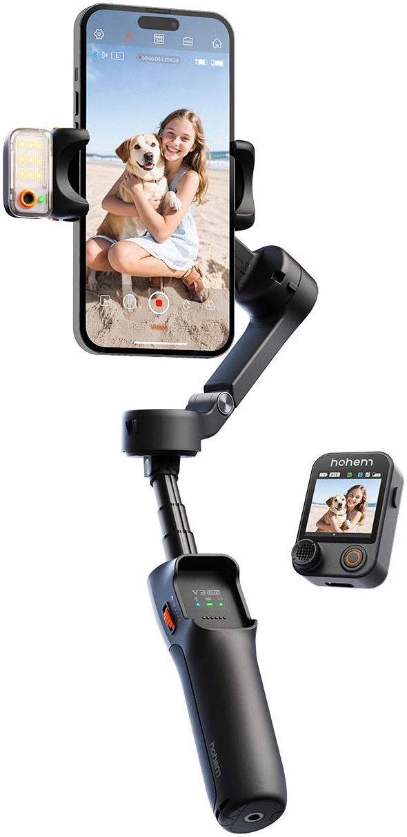 HOHEM Gimbal "iSteady V3 Ultra", schattenschwarz, B:12,7cm H:31,2cm T:6,5cm, Gimbals Image