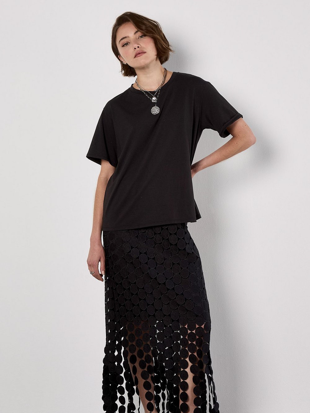 Apricot Rock Damen schwarz, 38