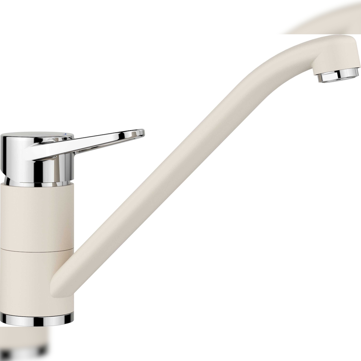 BLANCO GmbH + Co KG BLANCOWEGA II Küchenarmatur Wasserhahn Hochdruck softweiß/chrom Image