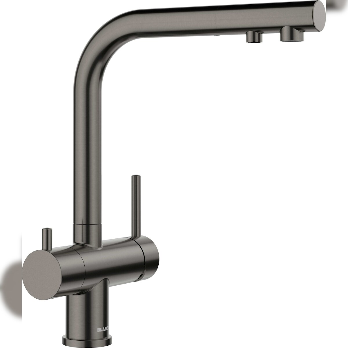 BLANCO GmbH + Co KG BLANCO FONTAS II Filter Küchenarmatur Wasserhahn Hochdruck satin dark steel Image