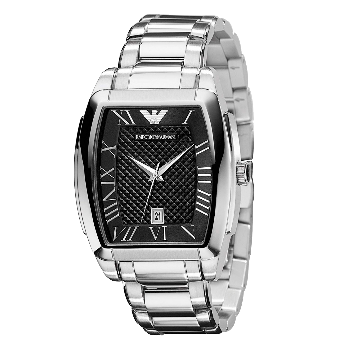 Emporio Armani Herrenuhr Quartz Silber Image