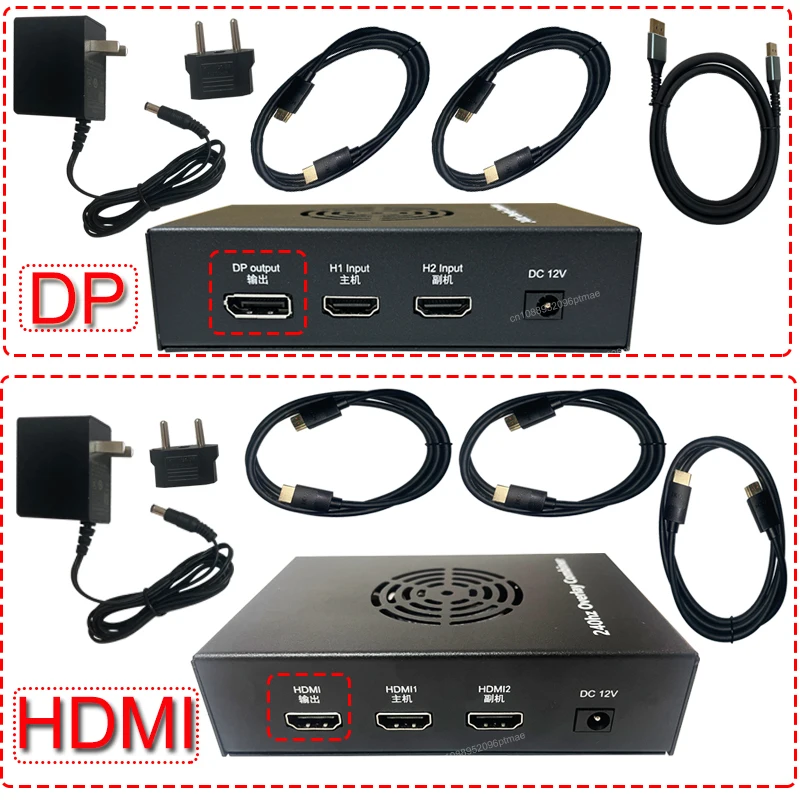 DMA 6th Fuser Video Overlay Box HDMI/Display Prozessor Unterstützung für 2K144/1K240/3K DMA Fusion Spiel Konverter Computer Komponenten Image