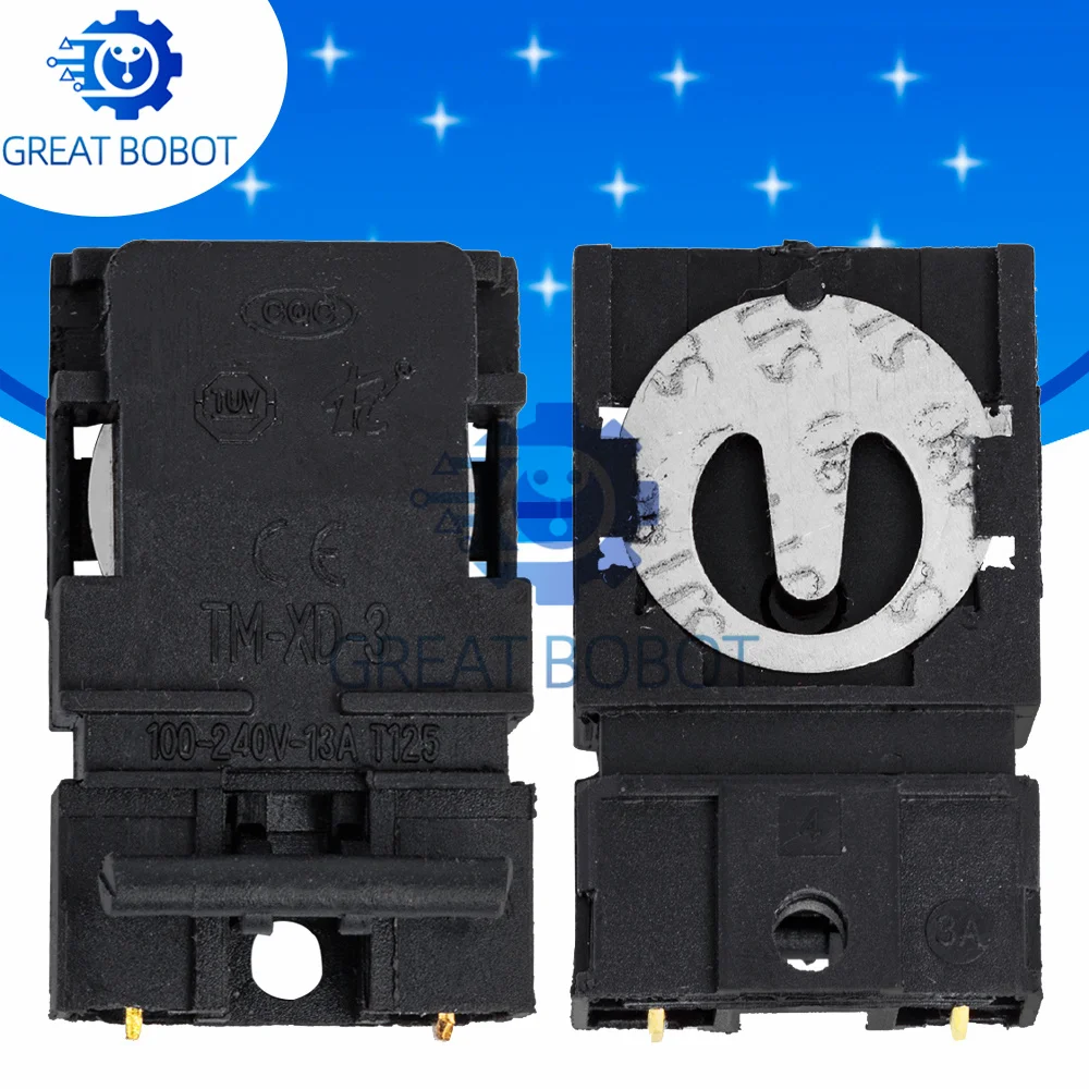 Elektrischer Wasserkocher Thermostat Temperatur regler Schalter SL-888 TM-XD-3 220-250v 10a t125 Image