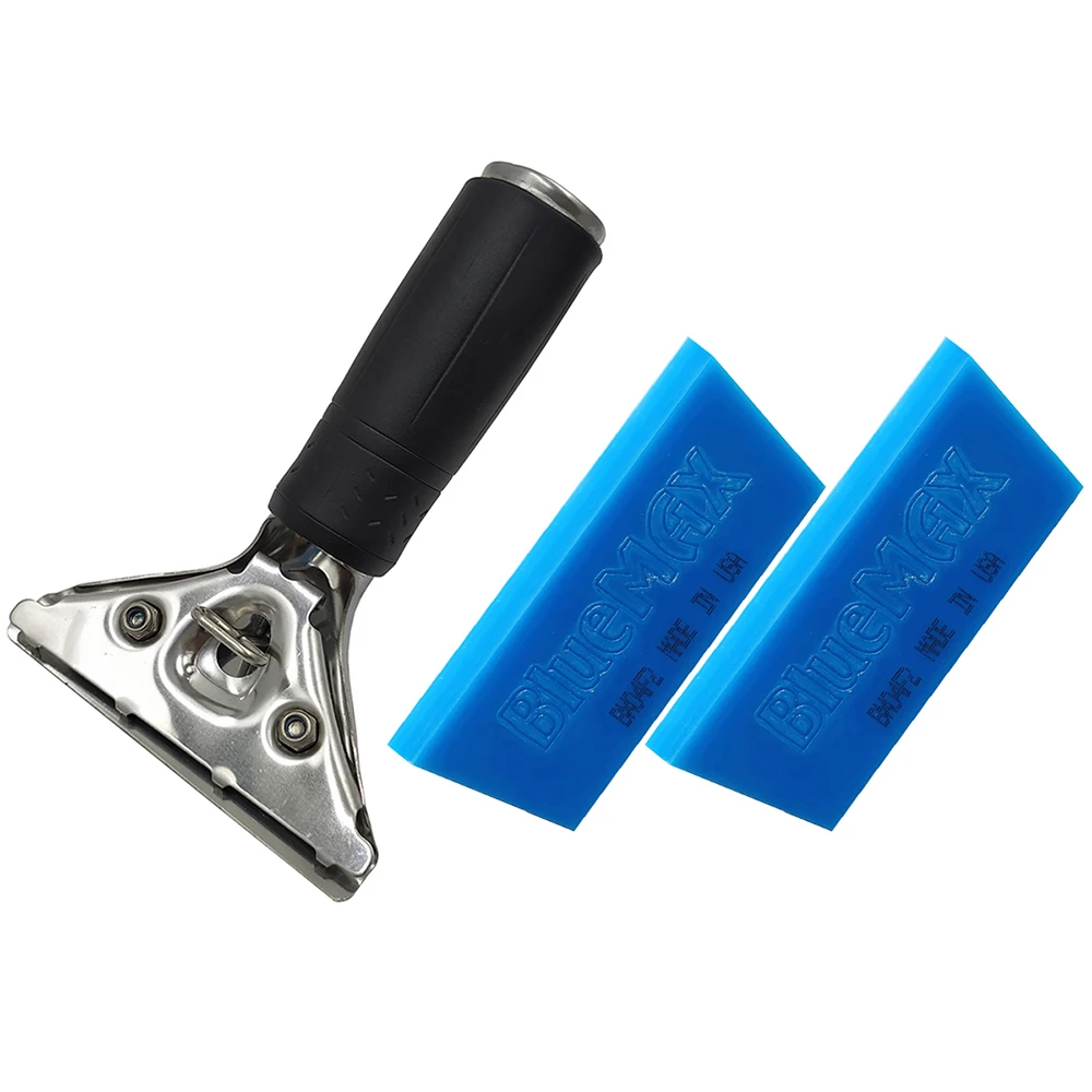 BlueMAX Eis Schaber Schnee Schaufel Vinyl Wrap Gummi Klinge Fenster Tint Rakel Haushalt Auto Reinigung Waschen Zubehör B22 + B07