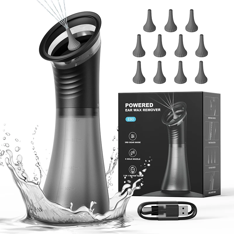 Elektrisches Waschmaschinen-Set, Sicherheits-Ohrwaschsystem, effektiv