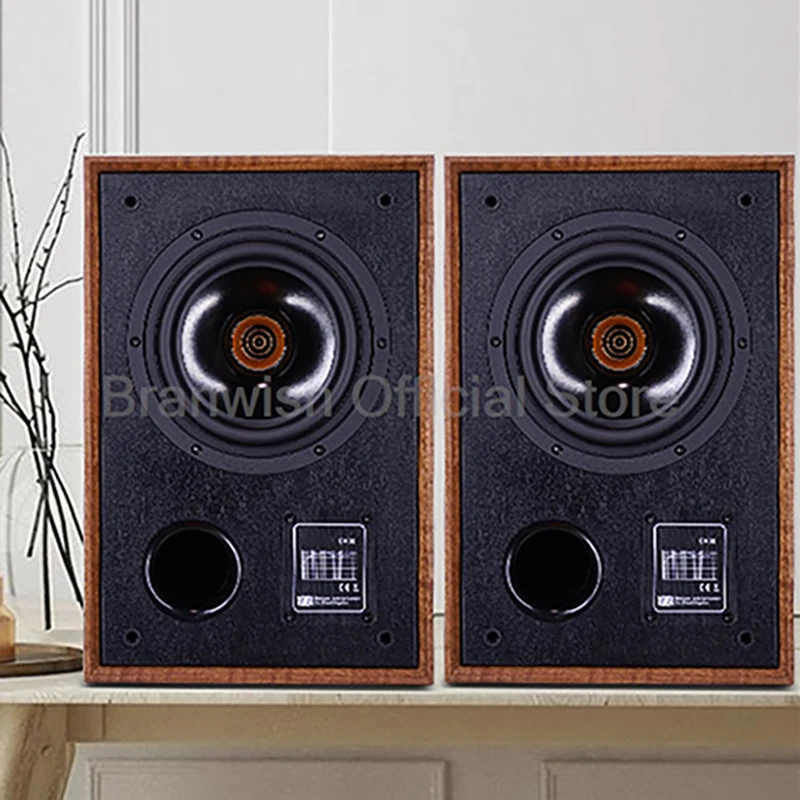 6,5 Zoll Subwoofer Lautsprecher HiFi Bücherregal Passive 2,0 Koaxial Lautsprecher Surround Sound Box Desktop Lautsprecher Sound Box Power Lautsprecher