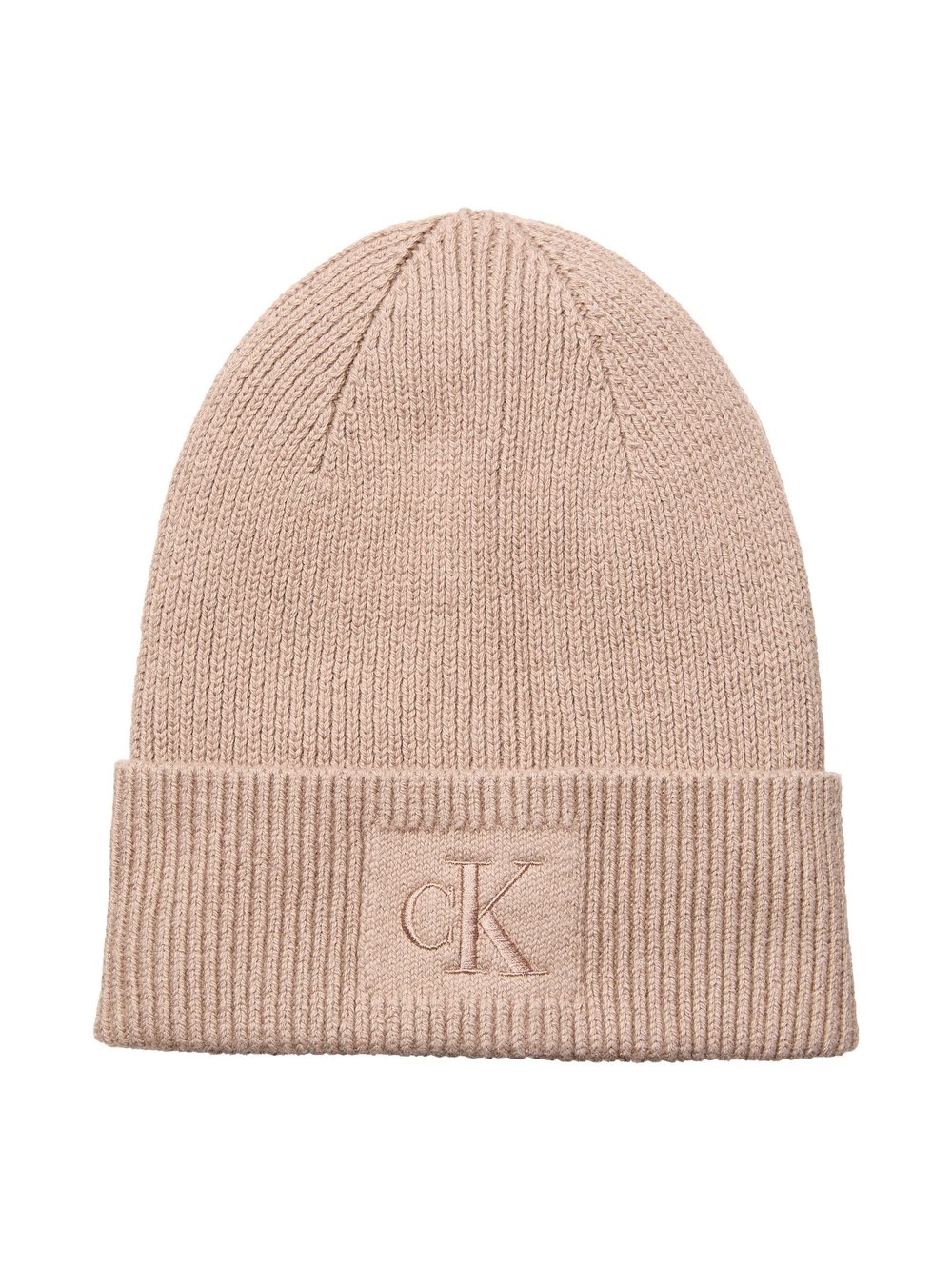 Calvin Klein Wollmütze mit Cashmere-Anteil Damen taupe, ONE SIZE Image