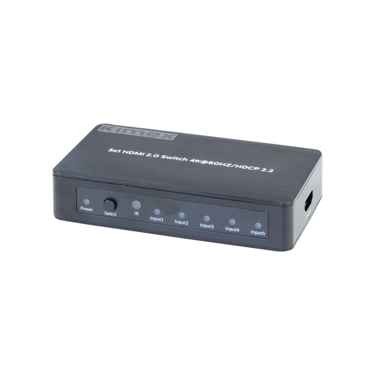 KIMEX - Switch 5 Eingänge- 1 Ausgang, HDMI2.0 HDCP2.2, 4K60HZ Image