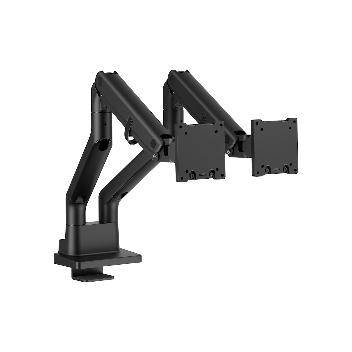 KIMEX - PC-Bildschirmhalterung - Gasfeder 2 Bildschirme 24"-45" Image