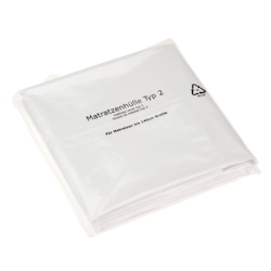 5 x Matratzenhülle Typ 2 (1700 x 2350 mm) robust reißfest 30 my Aufbewahrungshülle Umzugsmaterial Schutzhülle BB-Verpackungen Image