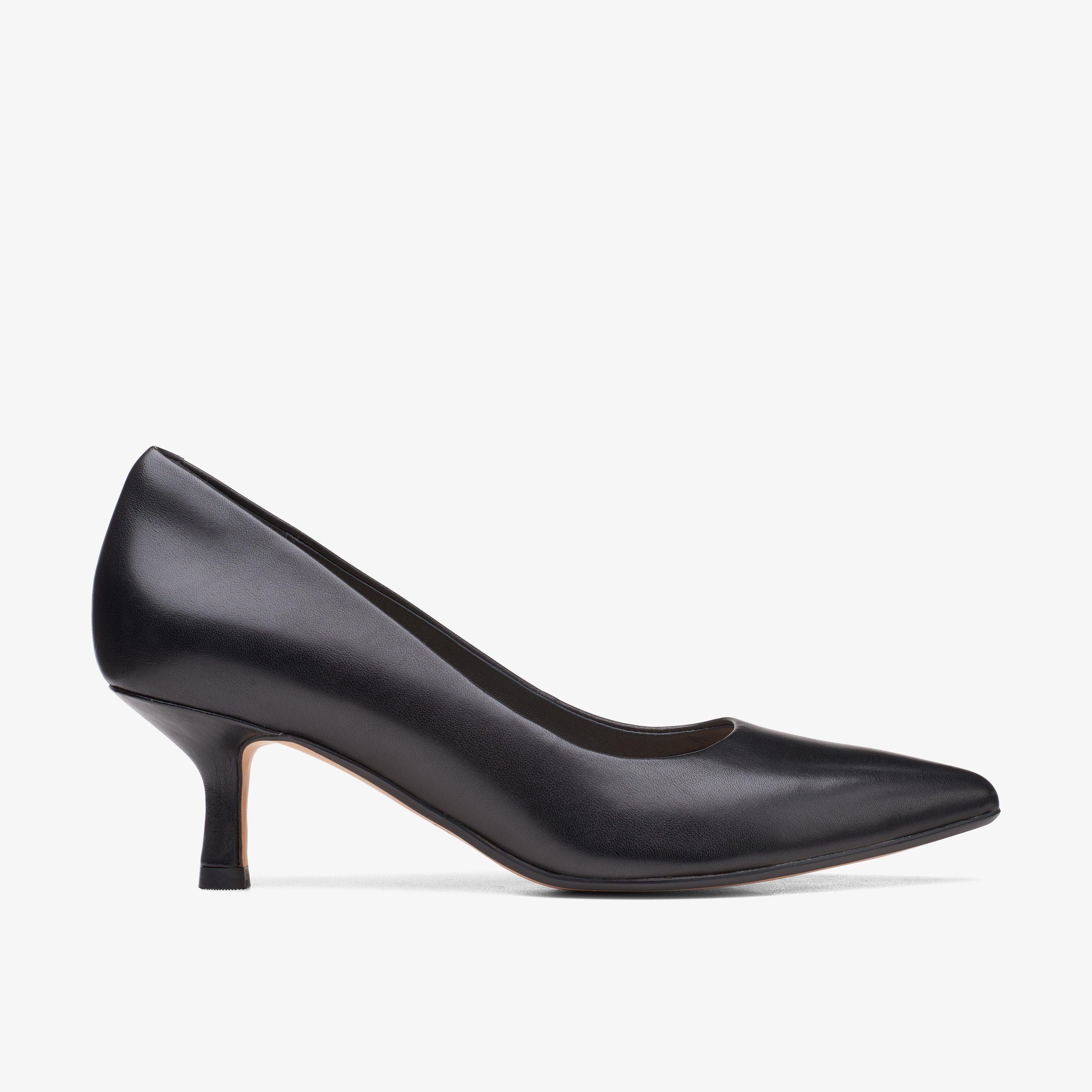 Violet55 Rae Schwarze Lederschuhe