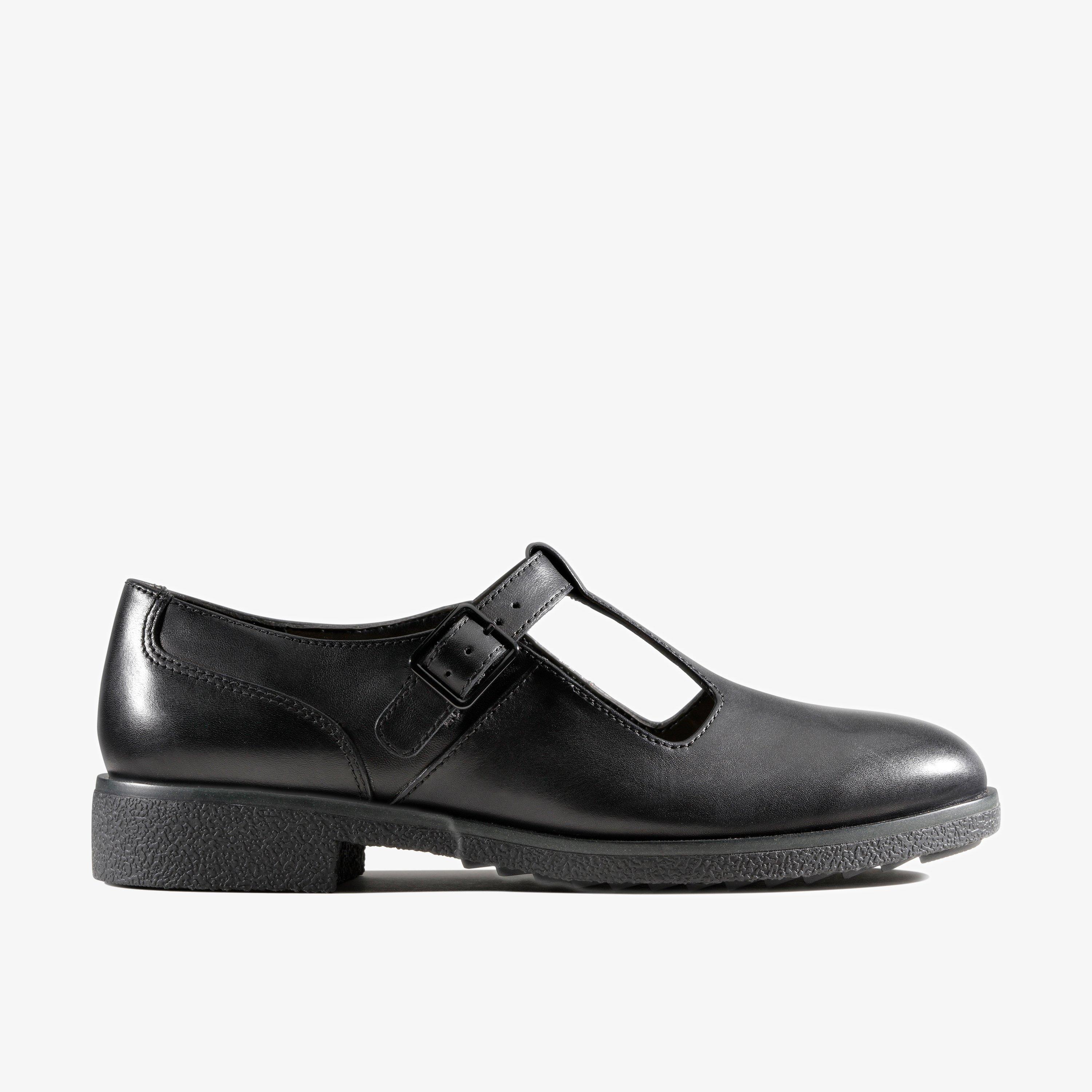 Griffin Stadt Schwarze Lederschuhe EU 37 / UK 4
