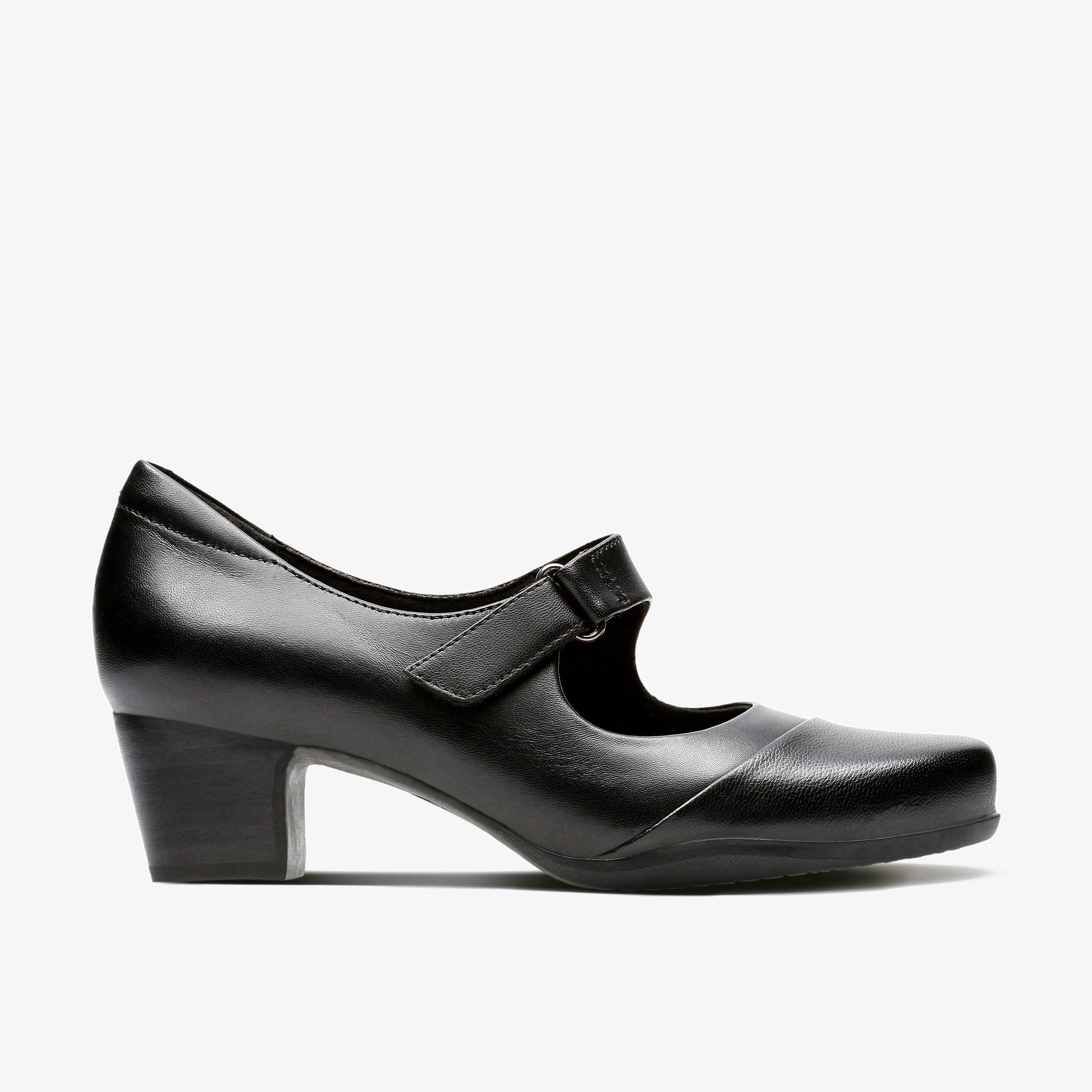 Rosalyn Wren schwarze Lederschuhe EU 38 / UK 5