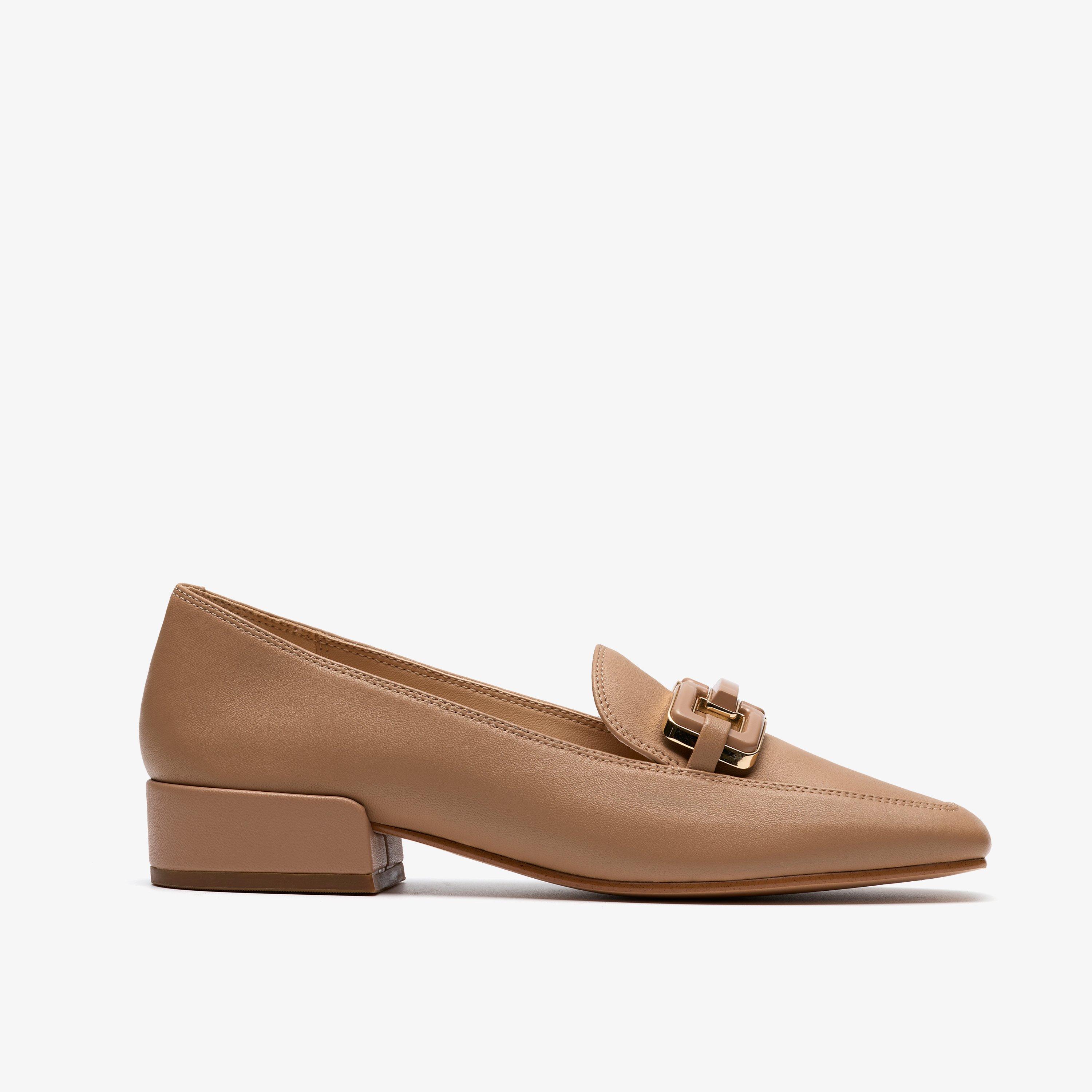 Seren30 Einfache Pralinen-Leder-Schuhe