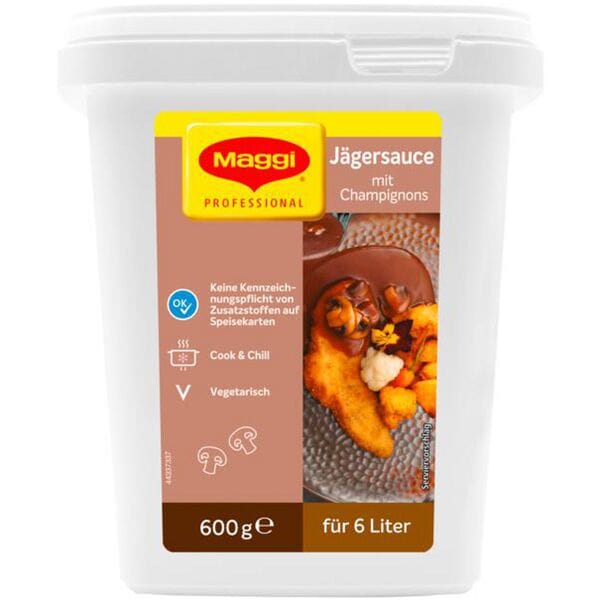 Maggi Sauce »Jägersauce mit Champignons« 600 g Image